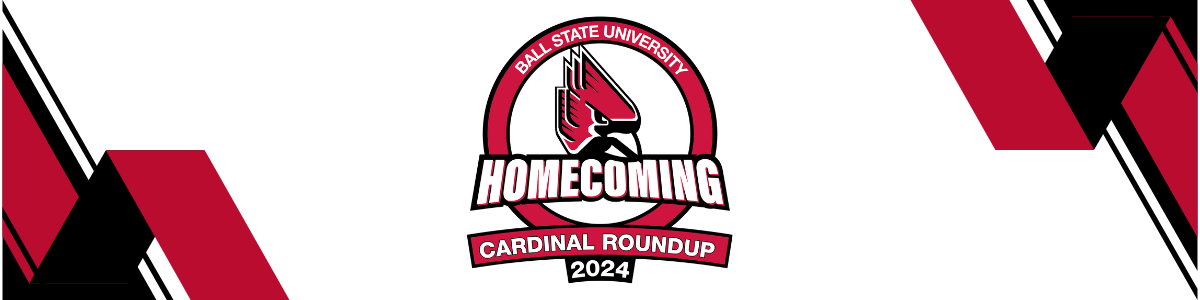 Ball State University Homecoming Logo Cardinal Roundup